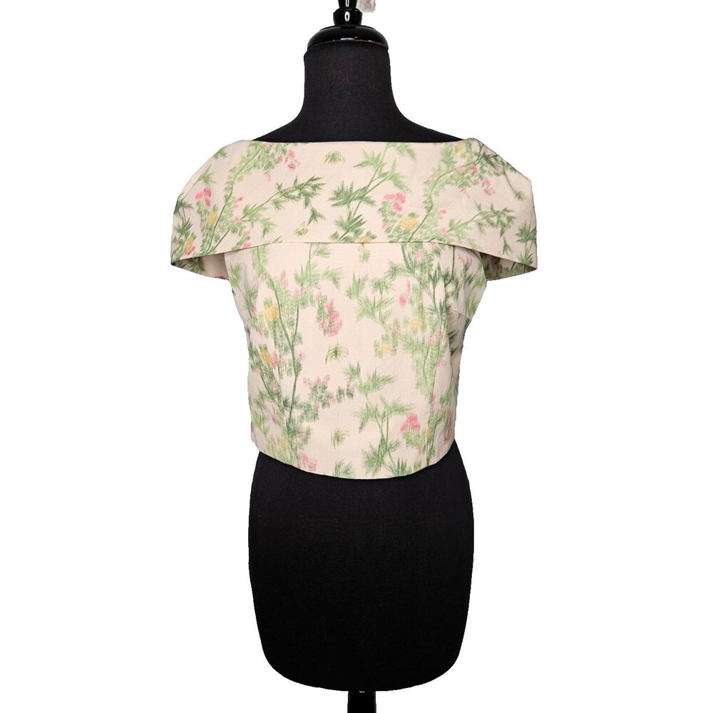MAE x SCALAMANDRE Bethany Top Jardin de Chine Size 4 Garden Party Old Money